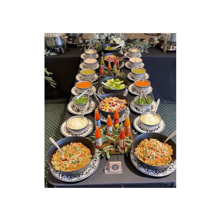 Taco service bars offer customizable, on-site, or delivered Mexican catering for events