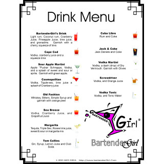 Drink Menu