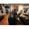 2 Tier 6' Bar Table Kit  with Black Skirt